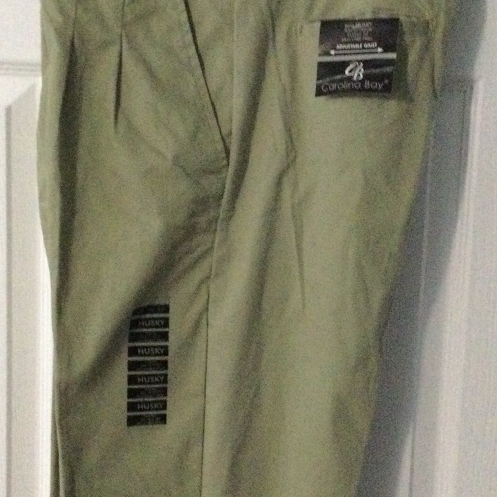 COPY - Boys husky khaki school pants